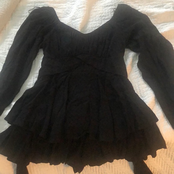 Altar’d State black romper - Picture 3 of 6